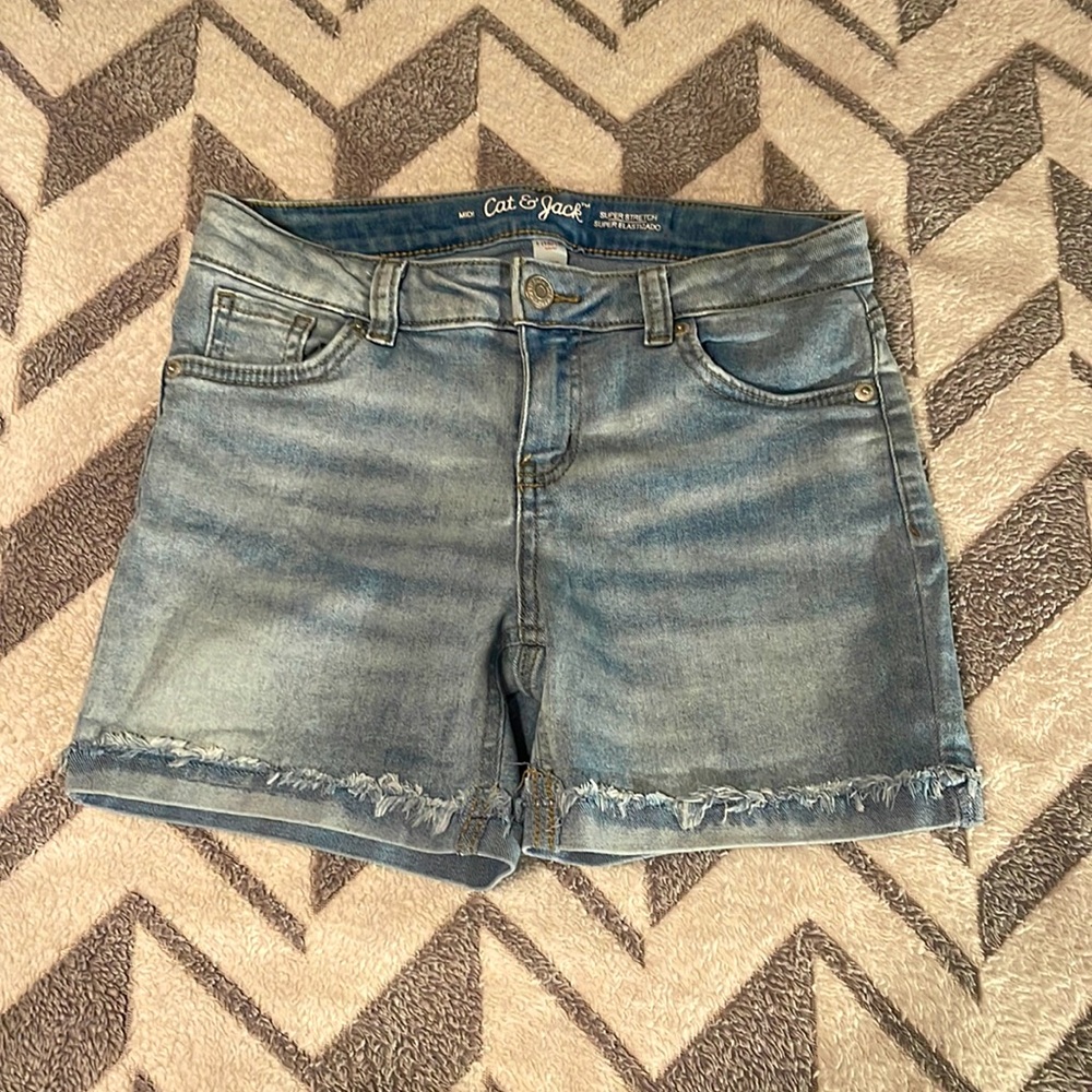 Girls Large (10/12) Denim Shorts